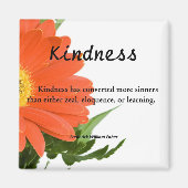 Freundlichkeit ist mächtig magnet (Vorne)