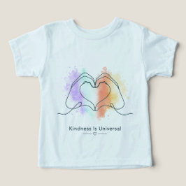 Freundlichkeit ist universeller Stolz Herz Design