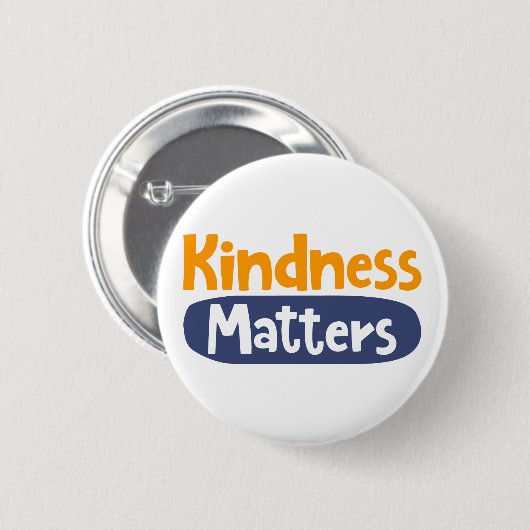 Freundlichkeit ist wichtig. button (Vorne & Hinten)