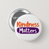 Freundlichkeit ist wichtig. button (Vorne & Hinten)