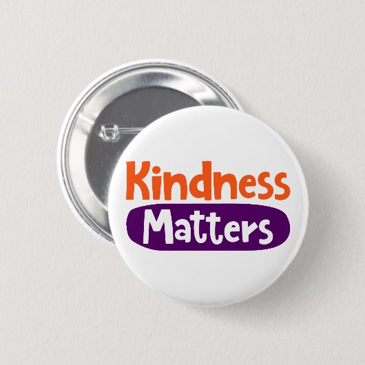 Freundlichkeit ist wichtig. button (Vorne & Hinten)