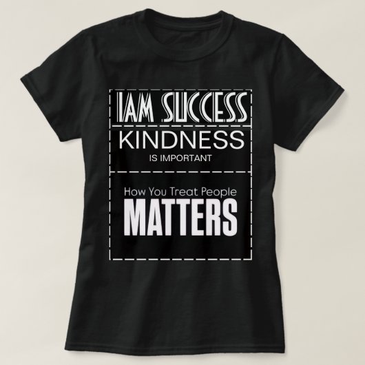 FREUNDLICHKEIT IST WICHTIG T-Shirt (Design vorne)