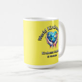 Freundlichkeit ist wichtig. Weltniveau. Kaffeetasse (VorderseiteRechts)