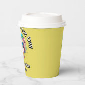 Freundlichkeit ist wichtig. Weltniveau. Pappbecher (Links)