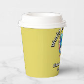 Freundlichkeit ist wichtig. Weltniveau. Pappbecher (Rechts)