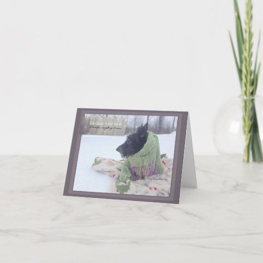 Freundlichkeit Karte (Vorderseite)