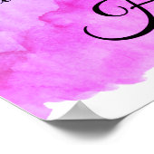 Freundlichkeit kommt aus dem Herzen Poster (Ecke)