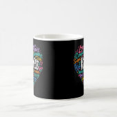 Freundlichkeit Mitgefühl Empathie und Respekt Kaffeetasse (Mittel)