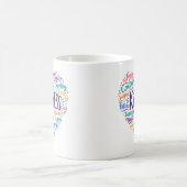 Freundlichkeit Mitgefühl Empathie und Respekt Kaffeetasse (Mittel)