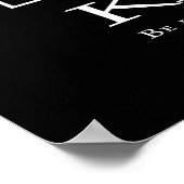 Freundlichkeit Poster (Ecke)