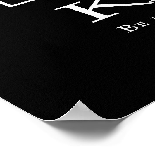 Freundlichkeit Poster (Ecke)