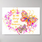 Freundlichkeit Poster (Vorne)