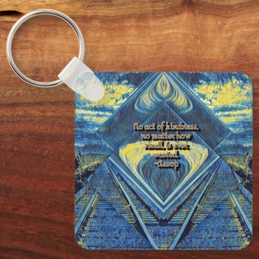 Freundlichkeit Schlüsselanhänger (Vorderseite)