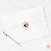 Freundlichkeit Sonnenblume sei nette Selbstversorg Runder Aufkleber (Umschlag)