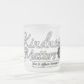 Freundlichkeit spielt eine Rolle Mattglastasse (Mittel)