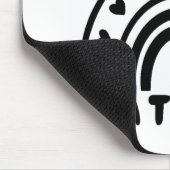 Freundlichkeit spielt eine Rolle Mousepad (Ecke)