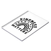 Freundlichkeit spielt eine Rolle Notizblock (Linke Seite)