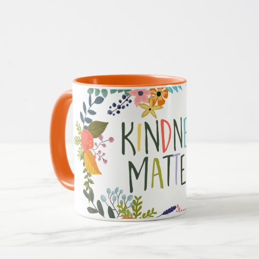 Freundlichkeit spielt eine Rolle Tasse (Vorderseite Links)