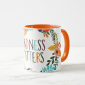 Freundlichkeit spielt eine Rolle Tasse (VorderseiteRechts)