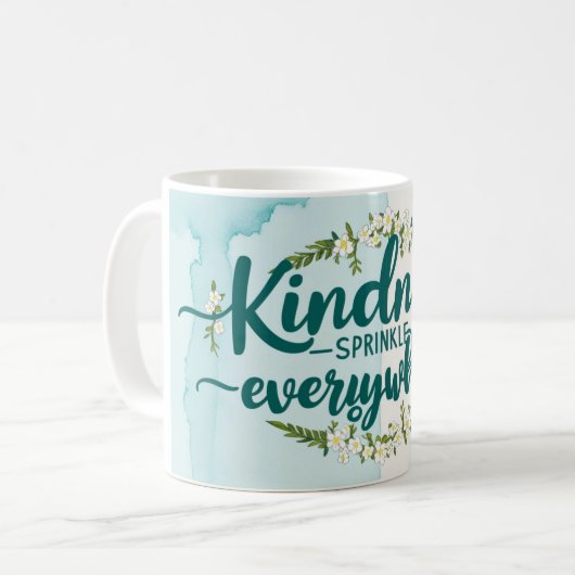 Freundlichkeit sprinkle es überall kaffeetasse (Vorderseite Links)