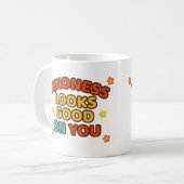 Freundlichkeit steht Ihnen gut - Kaffeetasse (Vorderseite Links)