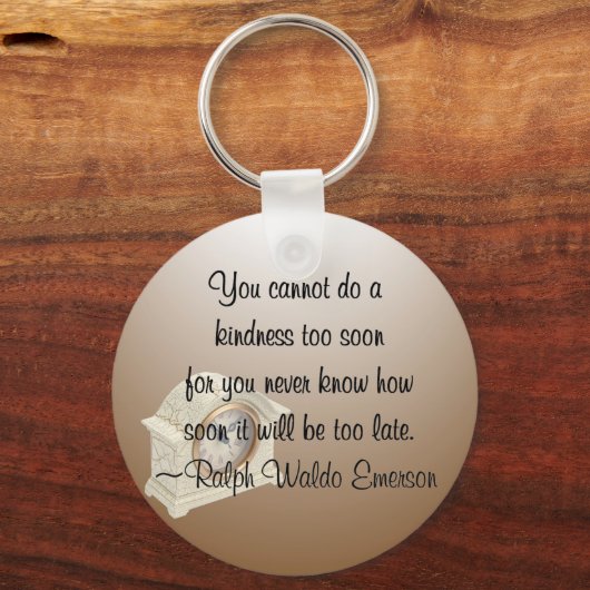 Freundlichkeit tun schlüsselanhänger (Vorderseite)