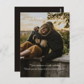 Freundlichkeit und Dankbarkeit Postkarte (Vorne/Hinten)