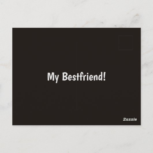 Freundlichkeit und Dankbarkeit Postkarte (Rückseite)