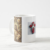 🌿 ✨ Freundlichkeit verbreiten, Liebe dienen Kaffeetasse (Vorderseite Links)