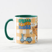Freundlichkeit verbreiten tasse (Links)