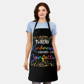 Freundlichkeit wie Confetti Kind Lehrer K Schürze (Getragen)