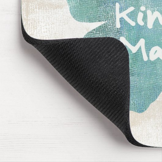 Freundlichkeit zählt Butterfly Mousepad (Ecke)