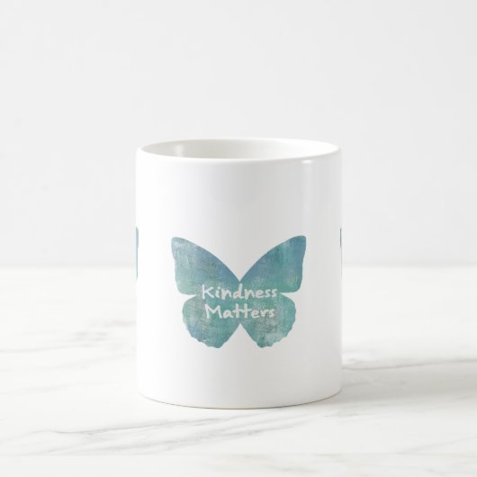 Freundlichkeit zählt Butterfly Verwandlungstasse (Mittel)