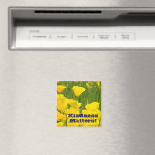 Freundlichkeit zählt! Magnet Kind Mohnblüte Blume (In Situ (Geschirrspüler))
