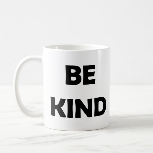 Freundlichkeit zählt | Positive Motivation Kaffeetasse (Links)