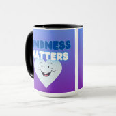 Freundlichkeit zählt tasse (Vorderseite Links)