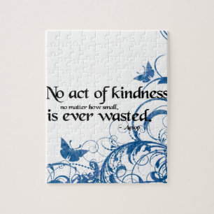 Freundlichkeits-Schmetterlingswirbel Puzzle