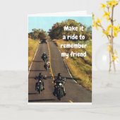 **FREUNDREISE** AM "GEBURTSTAG" KARTE (Gelbe Blume)