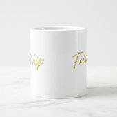 Freundschaft 20 oz Jumbo Tasse (Vorderseite)