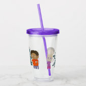 Freundschaft Acryltrinkbecher (Links)