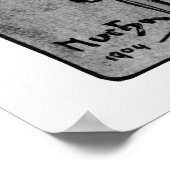 Freundschaft ~ Alphones Mucha Poster (Ecke)