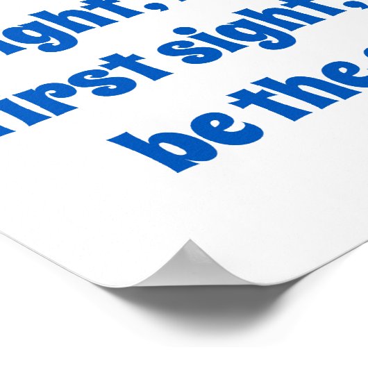 Freundschaft auf den ersten Blick - Freundschaftsa Poster (Ecke)