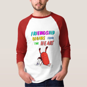 Freundschaft beginnt ab Herbst Juli Dämonen 30 Fre T-Shirt