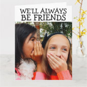 FREUNDSCHAFT BEST FREUND (BESTE FREUNDIN) Grußkart Karte (Gelbe Blume)