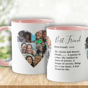 Freundschaft Best Friend Foto Herzkollektion Tasse
