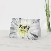 Freundschaft Birthday Wish Karte (Rückseite)