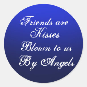 Freundschaft Blue Stickers