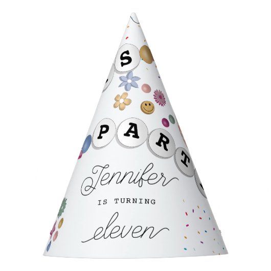 Freundschaft Bracelet Girl Jewele Geburtstagsparty Partyhütchen (Vorderseite)