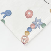 Freundschaft Bracelet Girl Jewelier Muster Fleecedecke (Ecke)