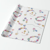 Freundschaft Bracelet Girl Jewelier Muster Geschenkpapier (Ungerollt)